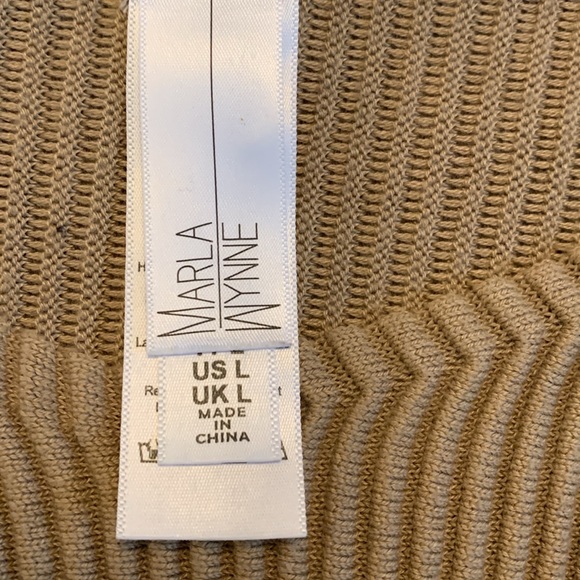 Wynne Layers Marlawynne tan crop top Large - Picture 4 of 11